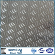 Five Bar 3003 Checker Aluminum Plate for Anti-Skidding